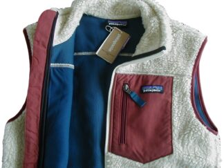 【新品XS】パタゴニア M’s クラシック・レトロX・ベスト ■ patagonia Dark Natural W/Sequoia Red (DNSQ)