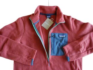 【新品M】パタゴニア M’s R1エア・ジップネック ■ patagonia Mangrove Red（MANR）■