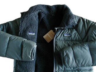【新品S】パタゴニア M’s リバーシブル・サイレント・ダウン・ジャケット ■ patagonia Forge Grey (FGE) ■