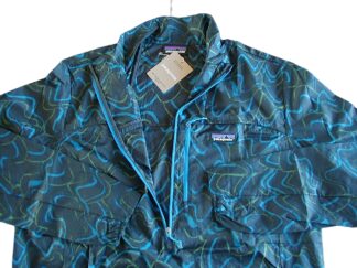 【新品M】Ｍ’s パタゴニア フーディニ・スタッシュ・1/2ジップ・プルオーバー ■ patagonia Small Currents: Endless Blue (SCEL) ■