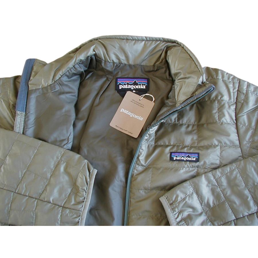 【新品S】パタゴニア Ｍ’s ナノ・パフ・ジャケット ■ patagonia Sage Khaki (SKA) ■