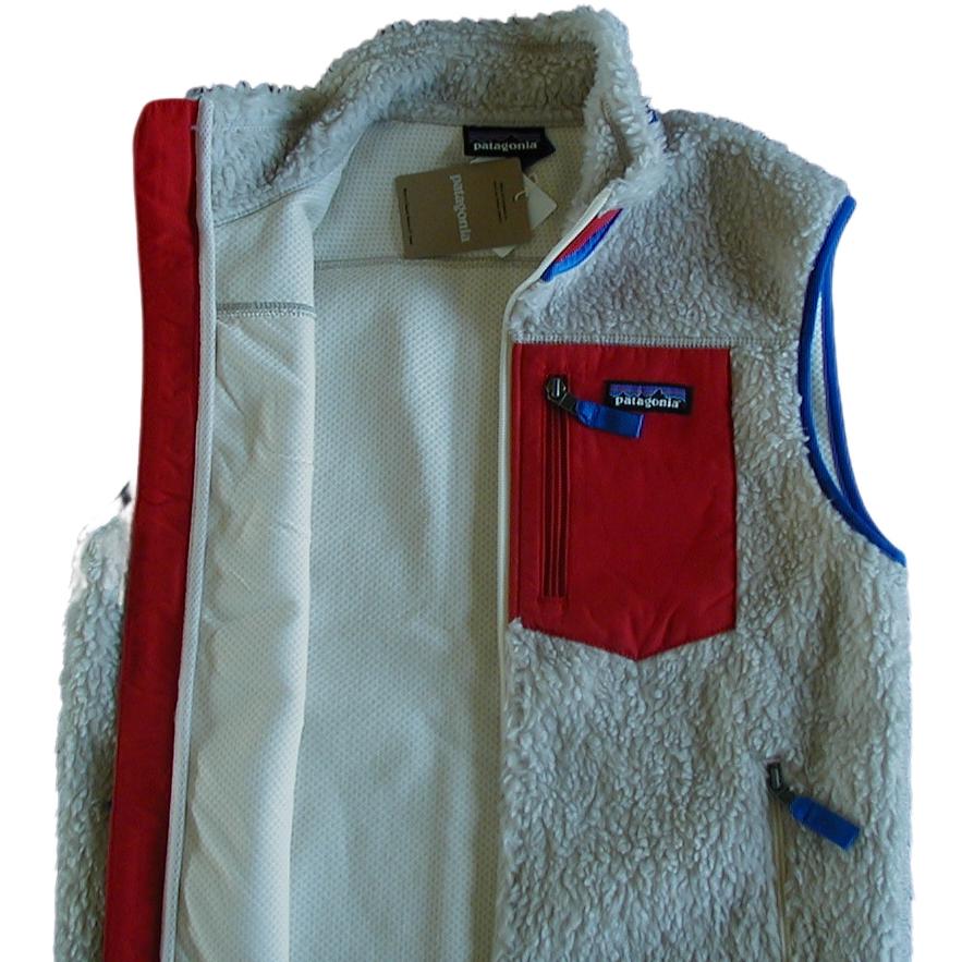 【新品L】パタゴニア M’s クラシック・レトロX・ベスト■ patagonia Natural w/Touring Red(NLTO) ■ - 画像 (2)