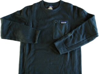 【新品S】 パタゴニア Ｍ’s R1 エア・クルー ■ patagonia Black (BLK))