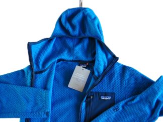 【新品S】 パタゴニア M’s R1 エア・フルジップ・フーディ■ patagonia Endless Blue (ENLB) ■