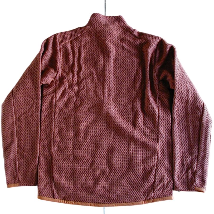 【新品S】パタゴニア Ｍ’s R1エア・ジップネック ■ patagonia Burnished Red (BURR) - 画像 (5)