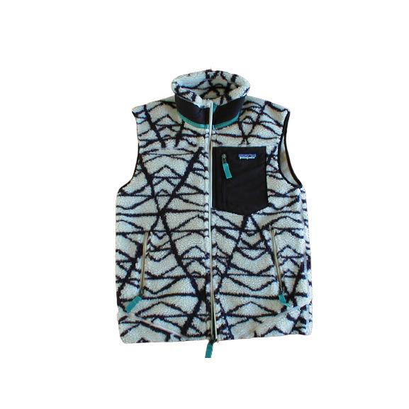 【新品XS】 パタゴニア M’s クラシック・レトロX・ベスト■ Patagonia Pine Stamp Big:Natural(PSBN)■ - 画像 (3)