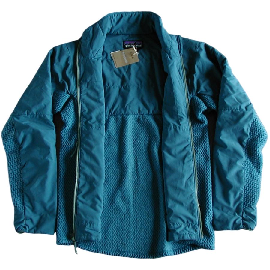 【新品XS】 パタゴニア Ｍ’s ナノエア・ライト・ハイブリッド・ジャケット ■ patagonia Wavy Blue (WAVB) - 画像 (4)