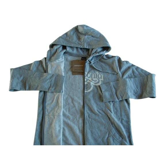 【新品L】パタゴニア W’s Groovy Type Lightweight Full-Zip Hoody ■ Feather Grey (FEA) - 画像 (2)