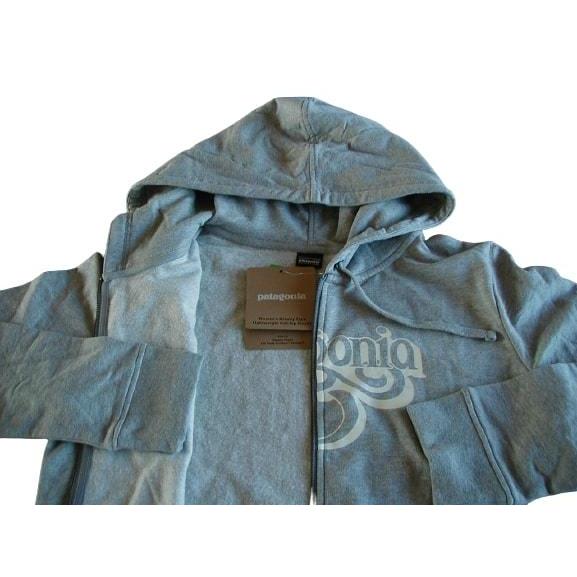 【新品L】パタゴニア W’s Groovy Type Lightweight Full-Zip Hoody ■ Feather Grey (FEA)