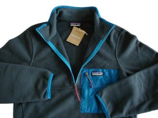 【新品XS】パタゴニア M’s マイクロディニ・1/2ジップ・プルオーバー ■ patagonia Passage Blue Pitch Blue W/Endless Blue（PBLE）