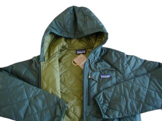【新品XS】 パタゴニア M’s ダイアモンド・キルテッド・ボマー・フーディ ■ patagonia Old Growth Green (OLGG)■