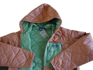 【新品L】 パタゴニア M’s ダイアモンド・キルテッド・ボマー・フーディ ■ patagonia Sienna Clay (SINY)■