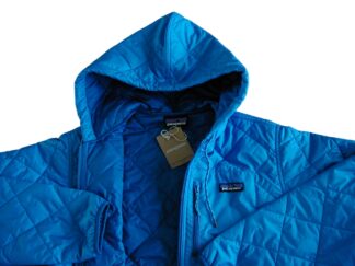 【新品S】 パタゴニア M’s ダイアモンド・キルテッド・ボマー・フーディ ■ patagonia Vessel Blue (VSLB)■