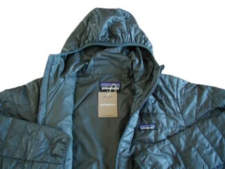 【新品S】パタゴニア M’s ナノ・パフ・フーディ ■ patagonia ■ Forge Grey (FGE) ■