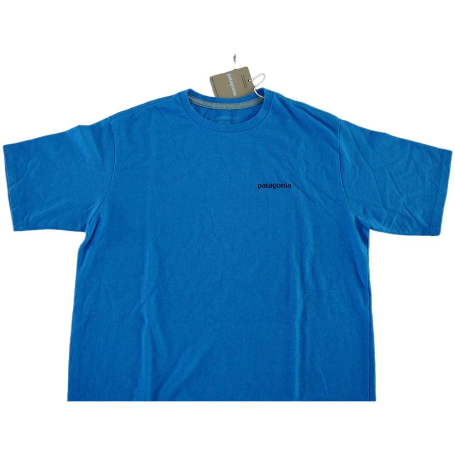 【新品S】パタゴニア M’s P-6ロゴ・レスポンシビリティー ■ patagonia P-6 Outline: Vessel Blue (POLV) - 画像 (2)