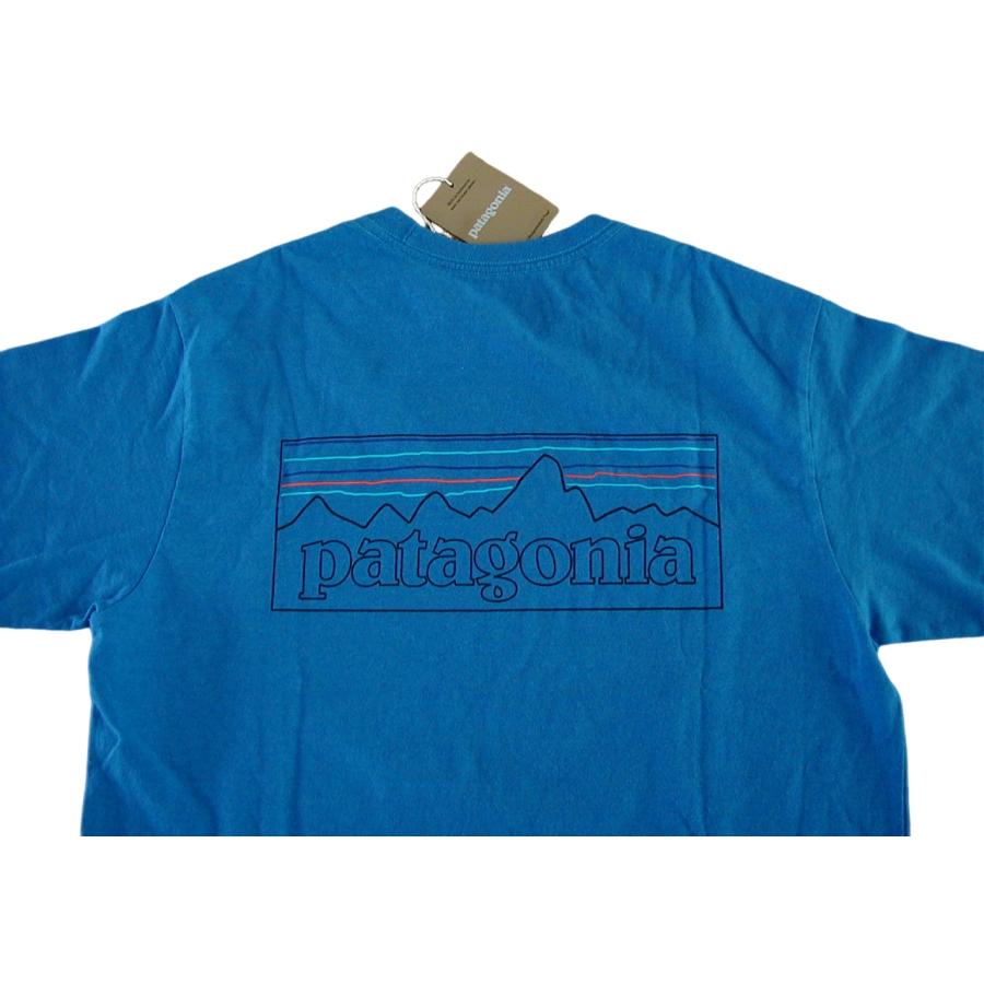 【新品S】パタゴニア M’s P-6ロゴ・レスポンシビリティー ■ patagonia P-6 Outline: Vessel Blue (POLV) - 画像 (5)