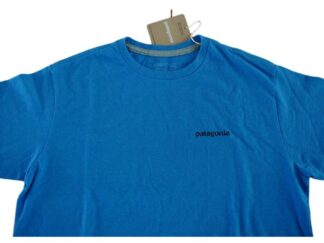 【新品S】パタゴニア M’s P-6ロゴ・レスポンシビリティー ■ patagonia P-6 Outline: Vessel Blue (POLV)