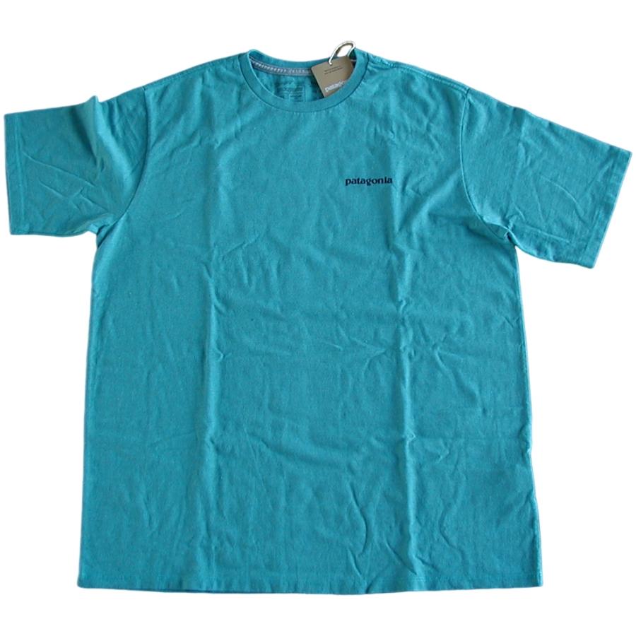 【新品M】パタゴニア M’s P-6ロゴ・レスポンシビリティー ■ patagonia Belay Blue (BLYB) - 画像 (2)