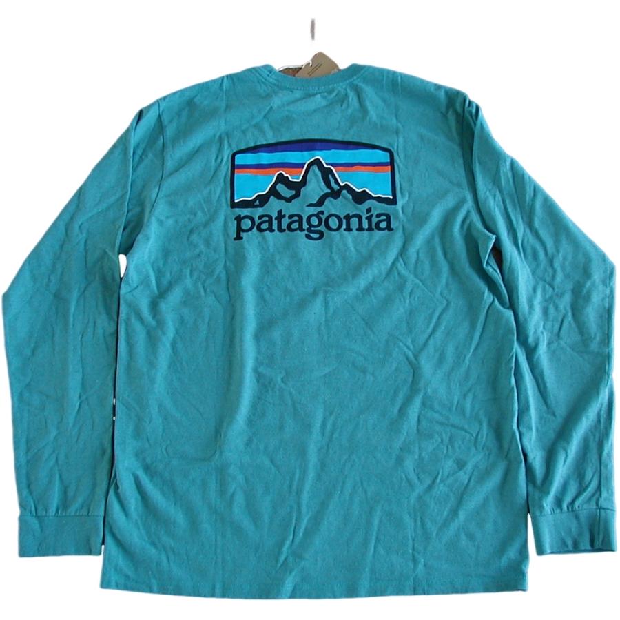 【新品S】Ｍ’s ロングスリーブ・フィッツロイ・ホライゾンズ・レスポンシビリティー■ patagonia ■ Belay Blue (BLYB) - 画像 (4)