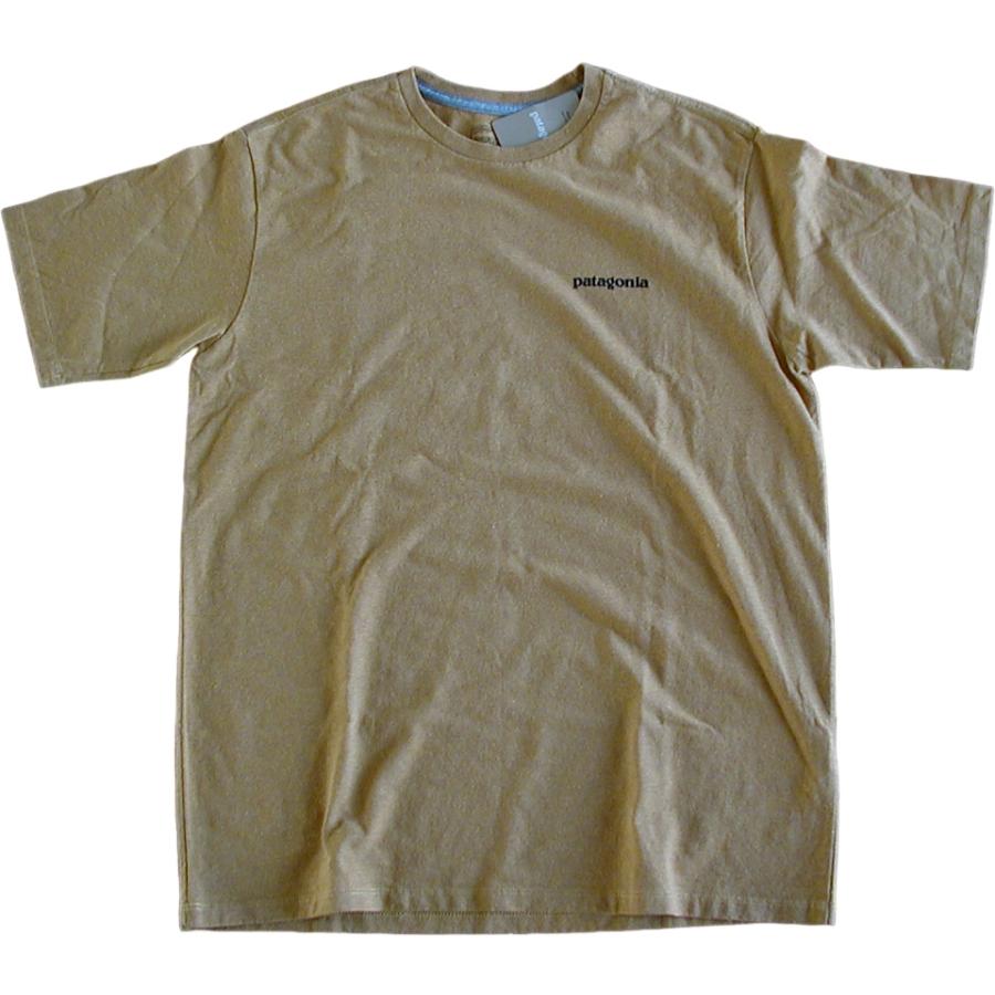 【新品S】パタゴニア M’s P-6ロゴ・レスポンシビリティー ■ patagonia ■ P-6 Outline: Golden Caramel (POLG) - 画像 (2)