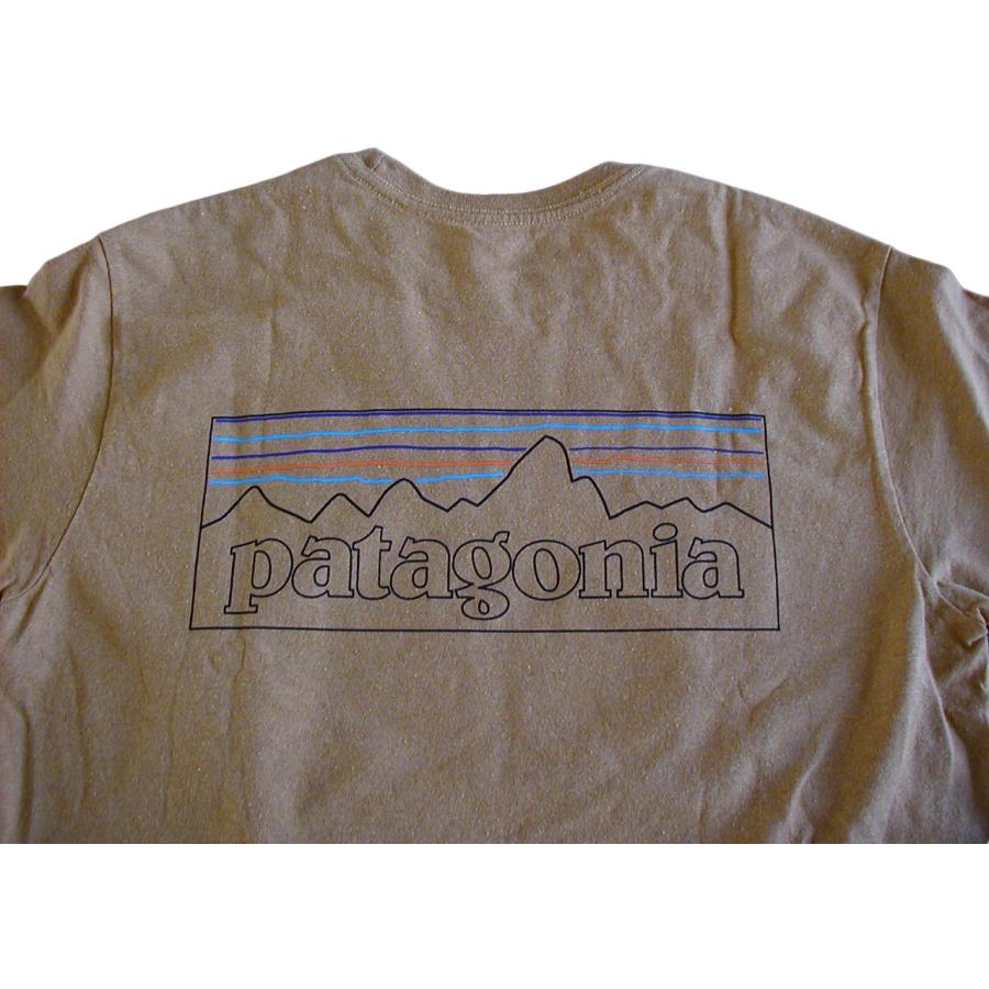 【新品S】パタゴニア M’s P-6ロゴ・レスポンシビリティー ■ patagonia ■ P-6 Outline: Golden Caramel (POLG) - 画像 (4)