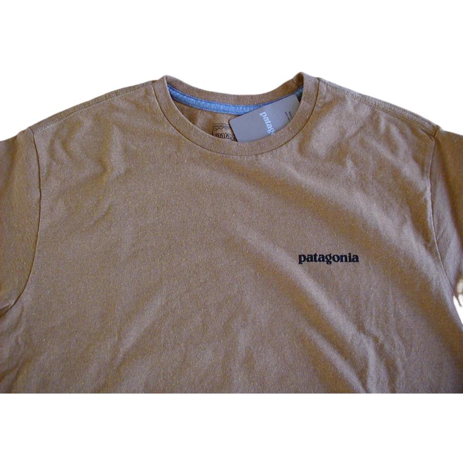 【新品S】パタゴニア M’s P-6ロゴ・レスポンシビリティー ■ patagonia ■ P-6 Outline: Golden Caramel (POLG)
