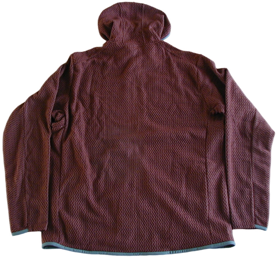 【新品M】パタゴニア M’s R1 エア・フルジップ・フーディ■ patagonia ■ Dried Vanilla (DVL) ■ - 画像 (5)