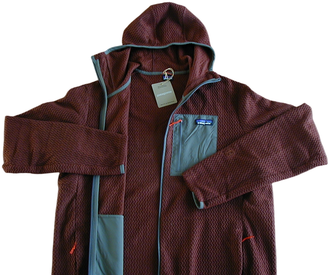 【新品M】パタゴニア M’s R1 エア・フルジップ・フーディ■ patagonia ■ Dried Vanilla (DVL) ■ - 画像 (2)