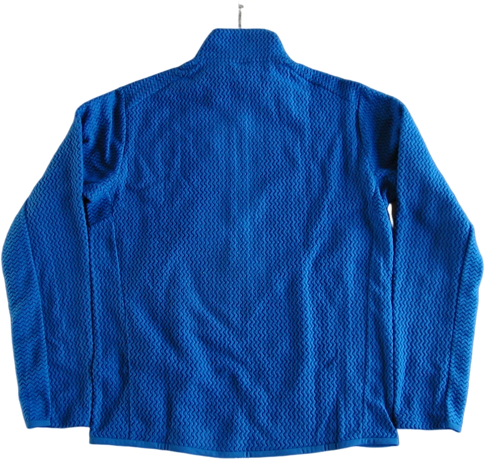 【新品S】パタゴニア M’s R1エア・ジップネック ■ patagonia ■ Clement Blue (CLMB) ■ - 画像 (4)