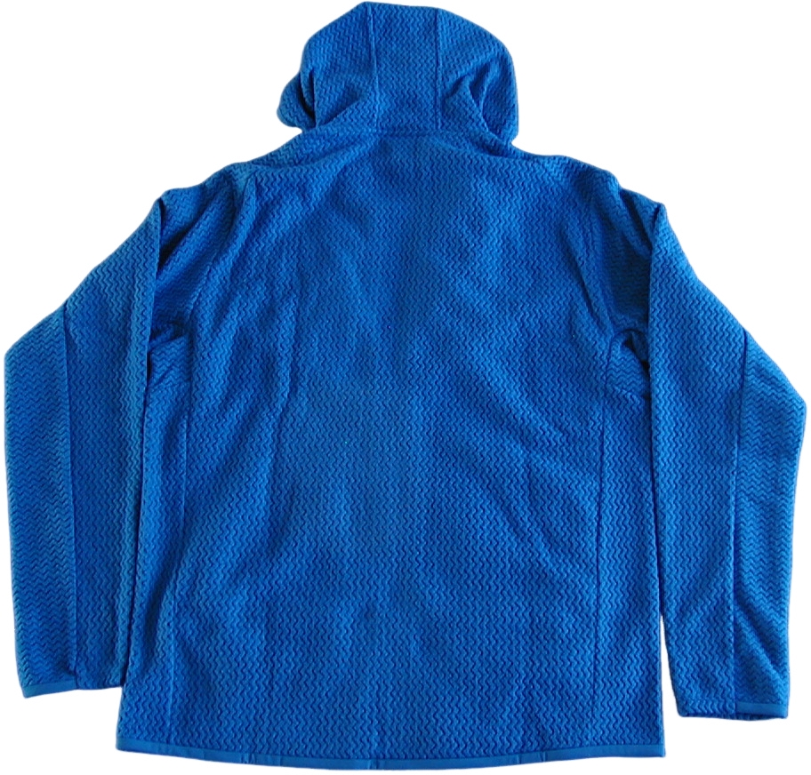 【新品S】パタゴニア M’s R1 エア・フルジップ・フーディ■ patagonia ■ Clement Blue (CLMB) ■ - 画像 (5)