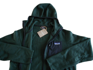 【新品S】パタゴニア M’s R1エア・フルジップ・フーディ■ patagonia ■ Old Growth Green (OLGG)