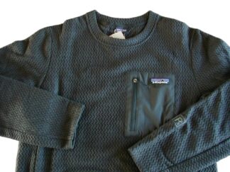 【新品S】パタゴニア M’s R1 エア・クルー ■ patagonia ■ Black (BLK)