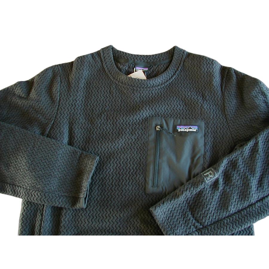 【新品S】パタゴニア M’s R1 エア・クルー ■ patagonia ■ Black (BLK)