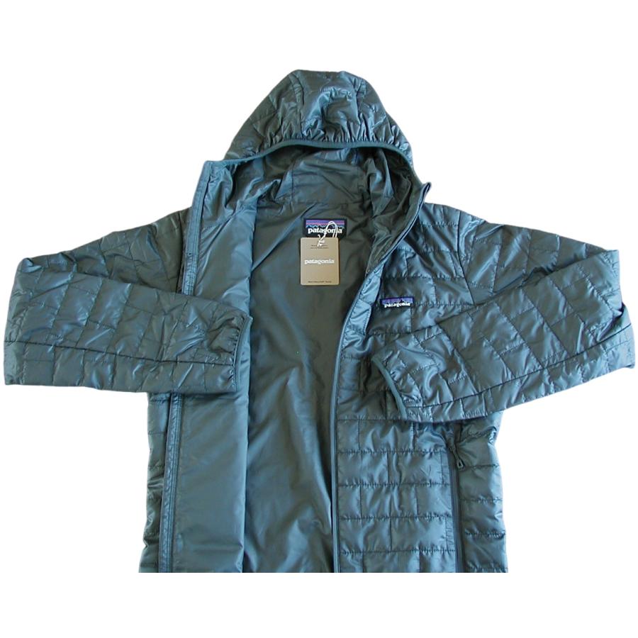 【新品S】パタゴニア M’s ナノ・パフ・フーディ ■ patagonia ■ Forge Grey (FGE) - 画像 (2)