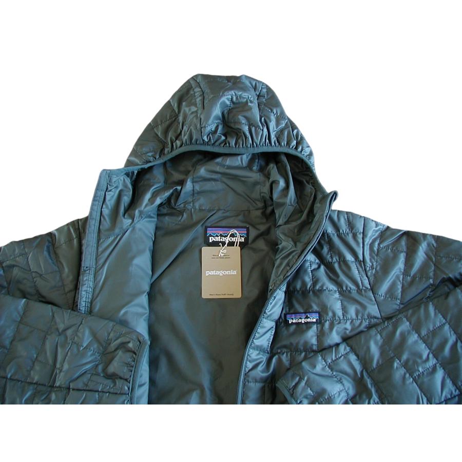 【新品S】パタゴニア M’s ナノ・パフ・フーディ ■ patagonia ■ Forge Grey (FGE)